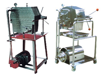 Multiply wood frame pore membrane filter