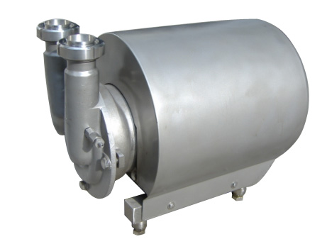 Return self-priming pump